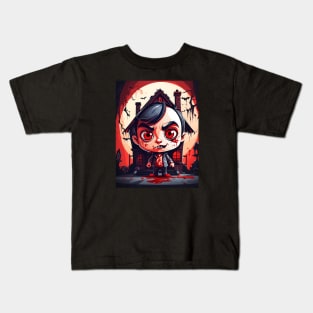 Cute Halloween Vampire Kids T-Shirt